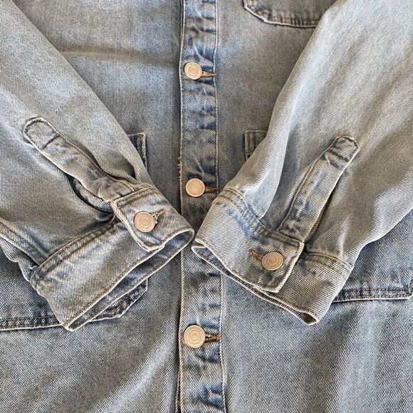 Only & Sons Saka Denim Shacket XXL - Picture 8 of 14